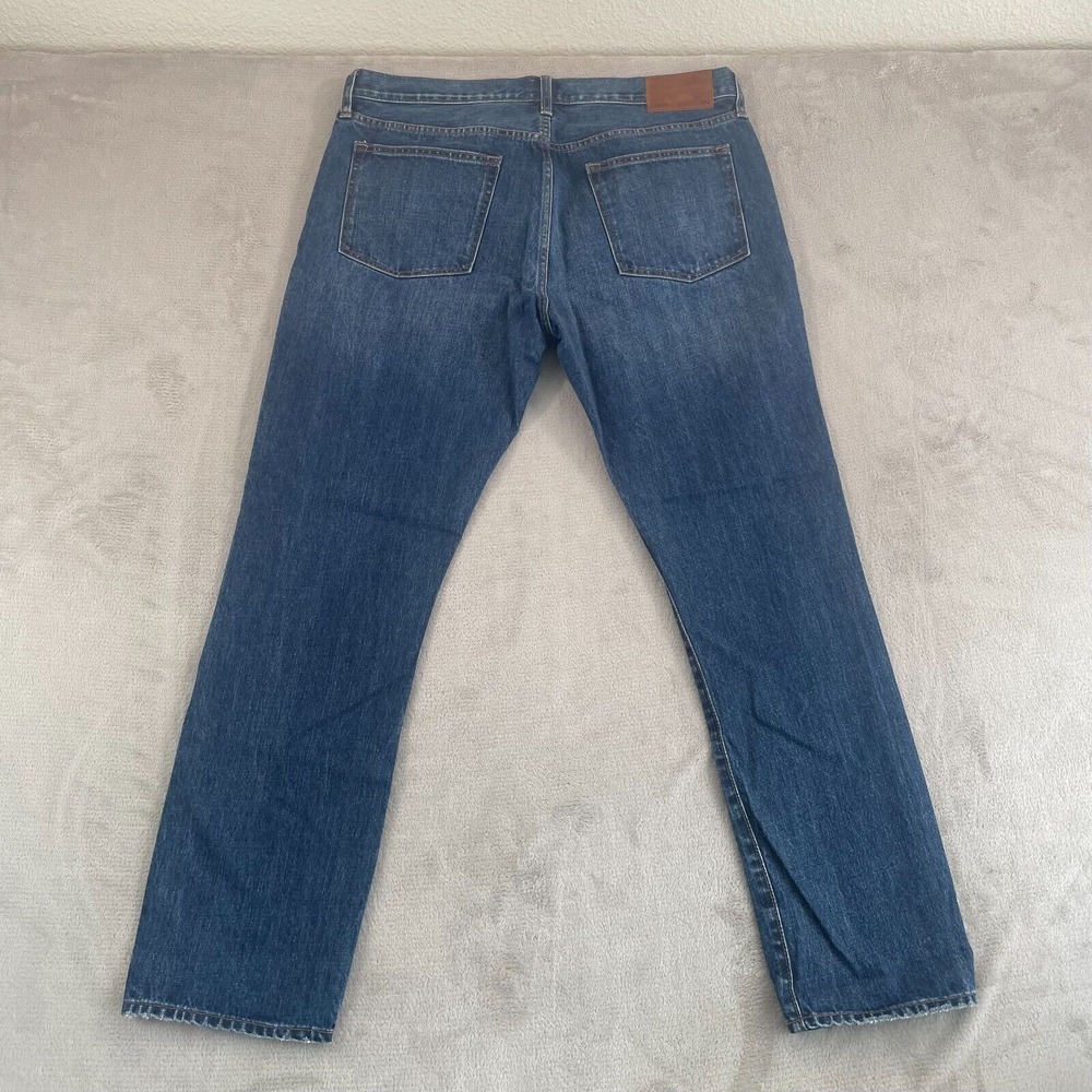 J.CREW 770 Jeans‎ Men 36x31 (Tag 36x32) Indigo Shadow Japanese Rigid Denim NWT - Picture 8 of 14